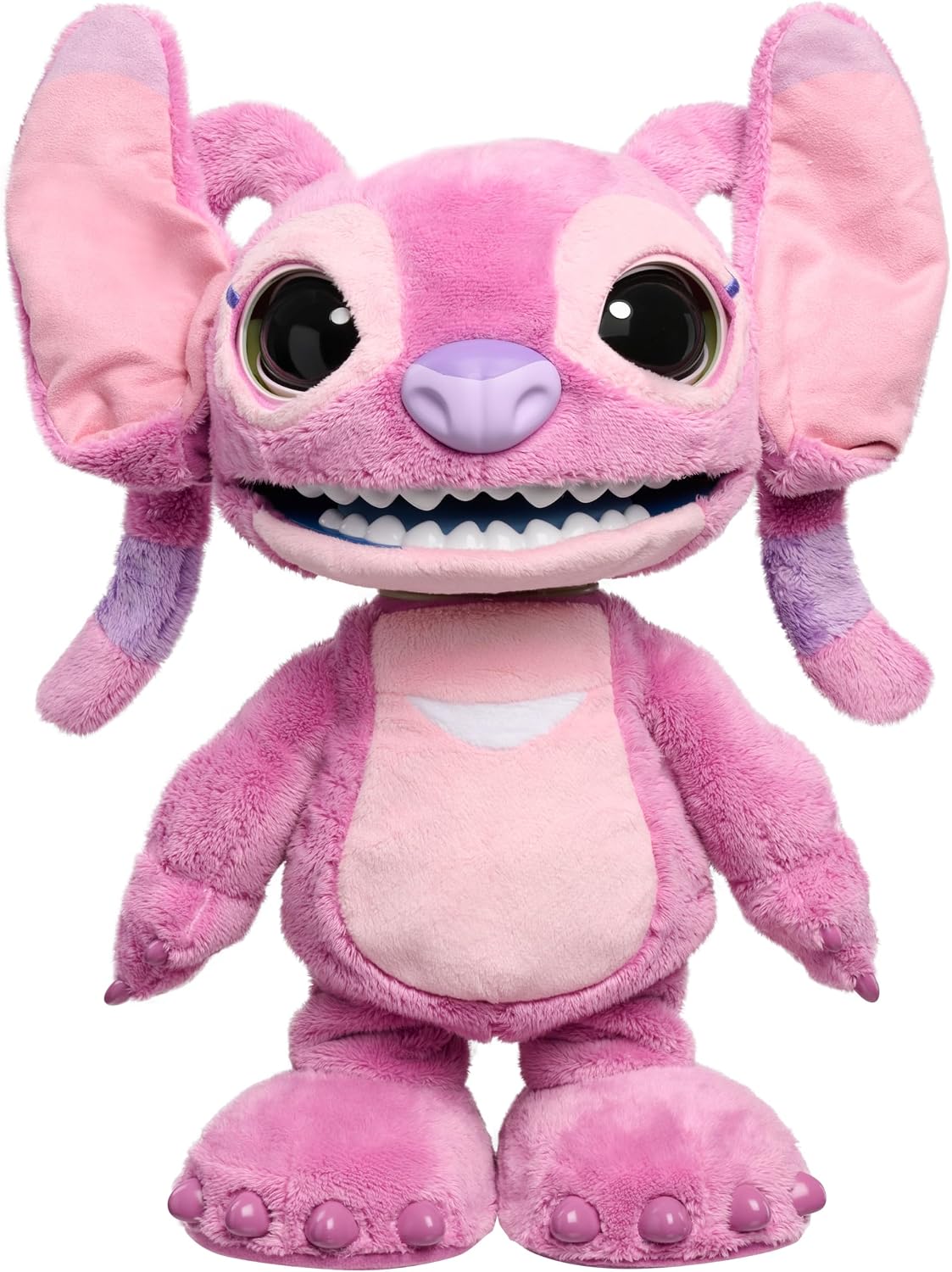 Disney Stitch Ultimate Angel - Juguete interactivo de peluche, más...