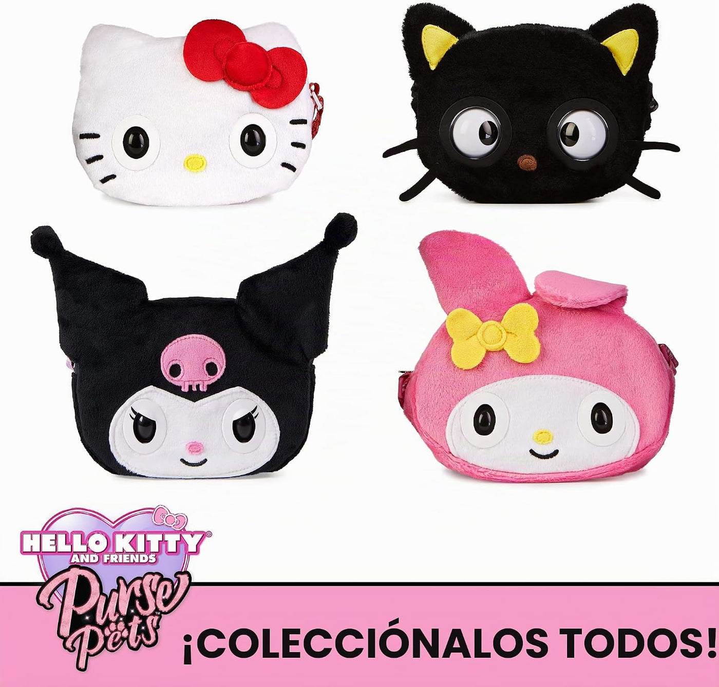 Purse Pets Sanrio Chococat Interactive Pet Crossbody Kawaii Moneder...