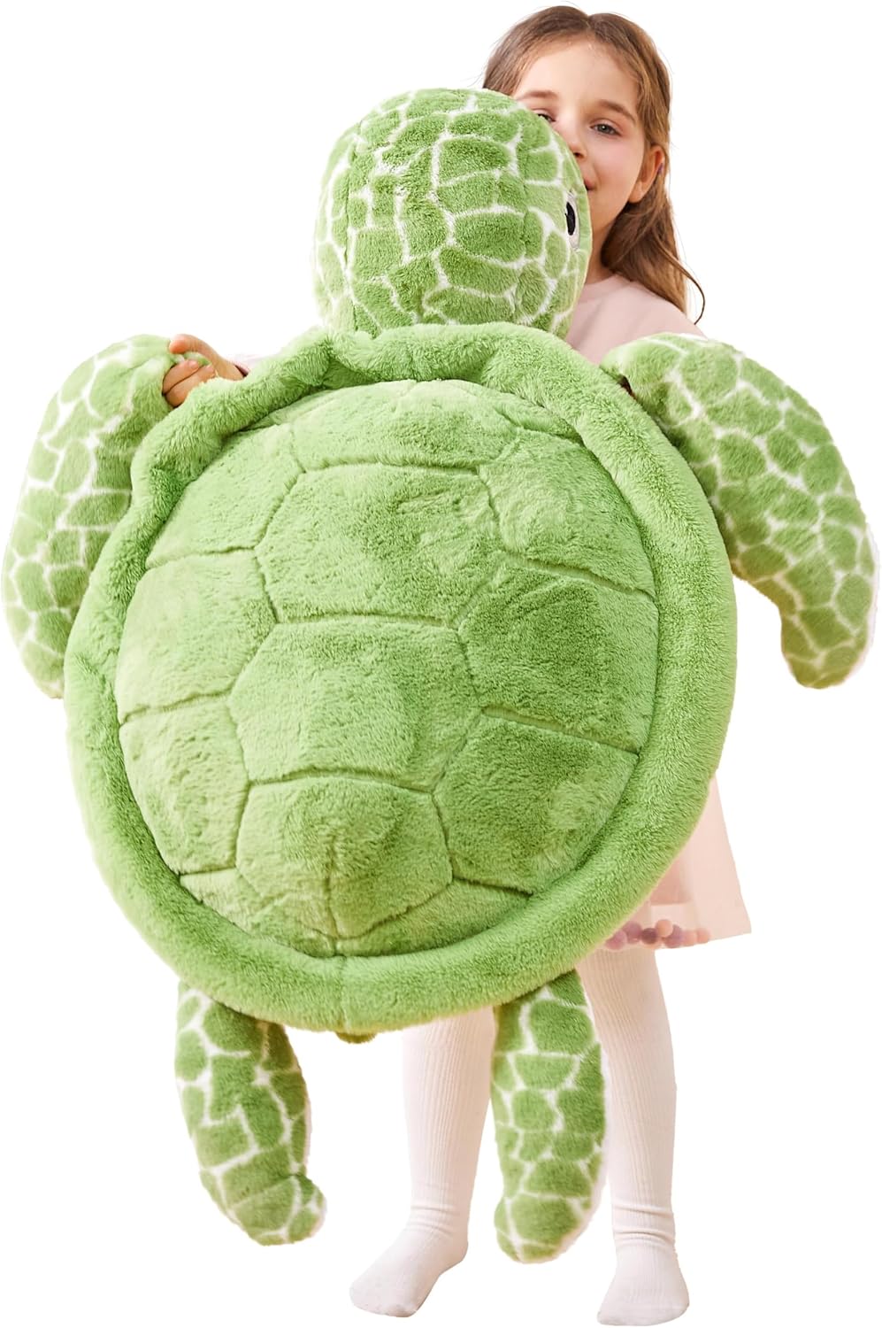 IKASA - Peluche gigante de tortuga marina de felpa, juguete de anim...