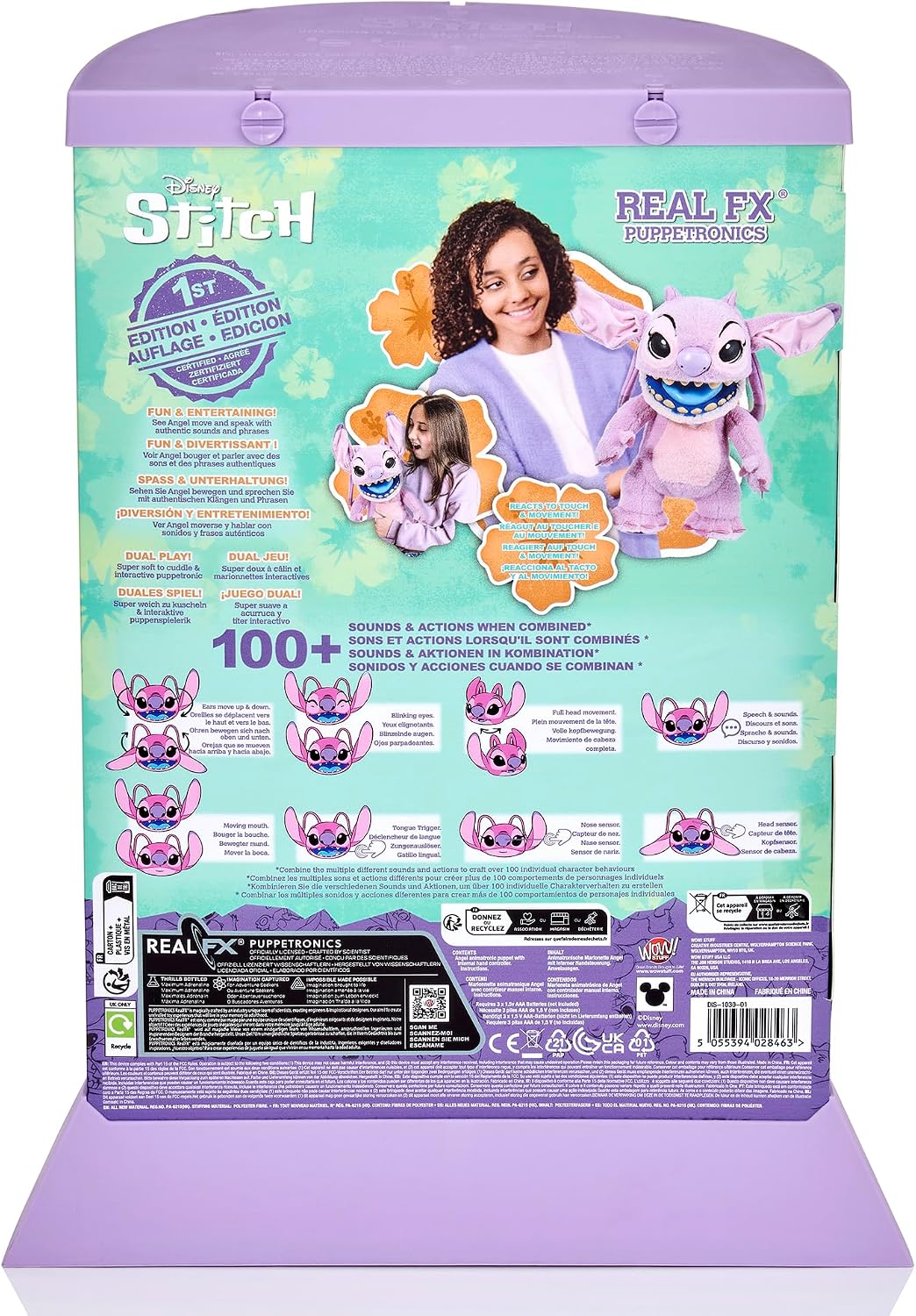 Wow! Stuff Disney Angel Puppetronic de RealFX | ¡Se ve, siente y su...