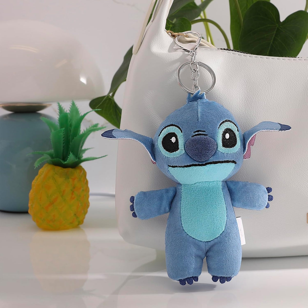 SALLY ROSE Llavero Stitch Peluche Licencia Oficial | Llaveros de Di...