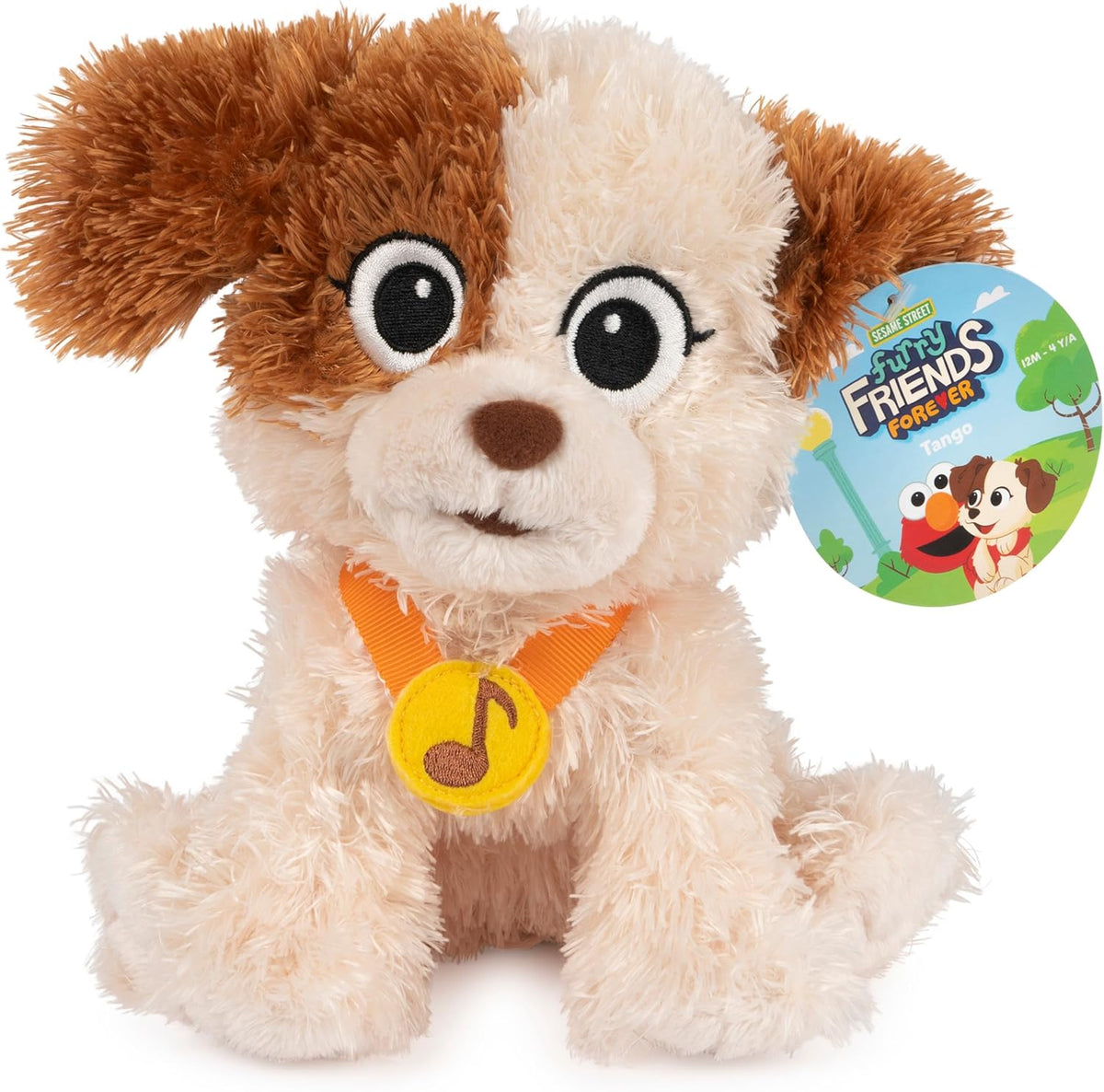 GUND Sesame Street Tango Puppy - Animal de peluche de 7 pulgadas pa...