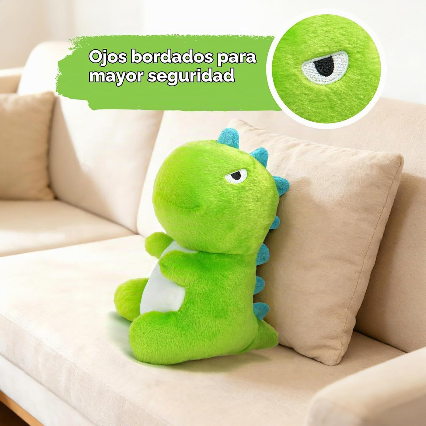 BenBen Animal de peluche de dinosaurio, T-Rex de 10 pulgadas, jugue...