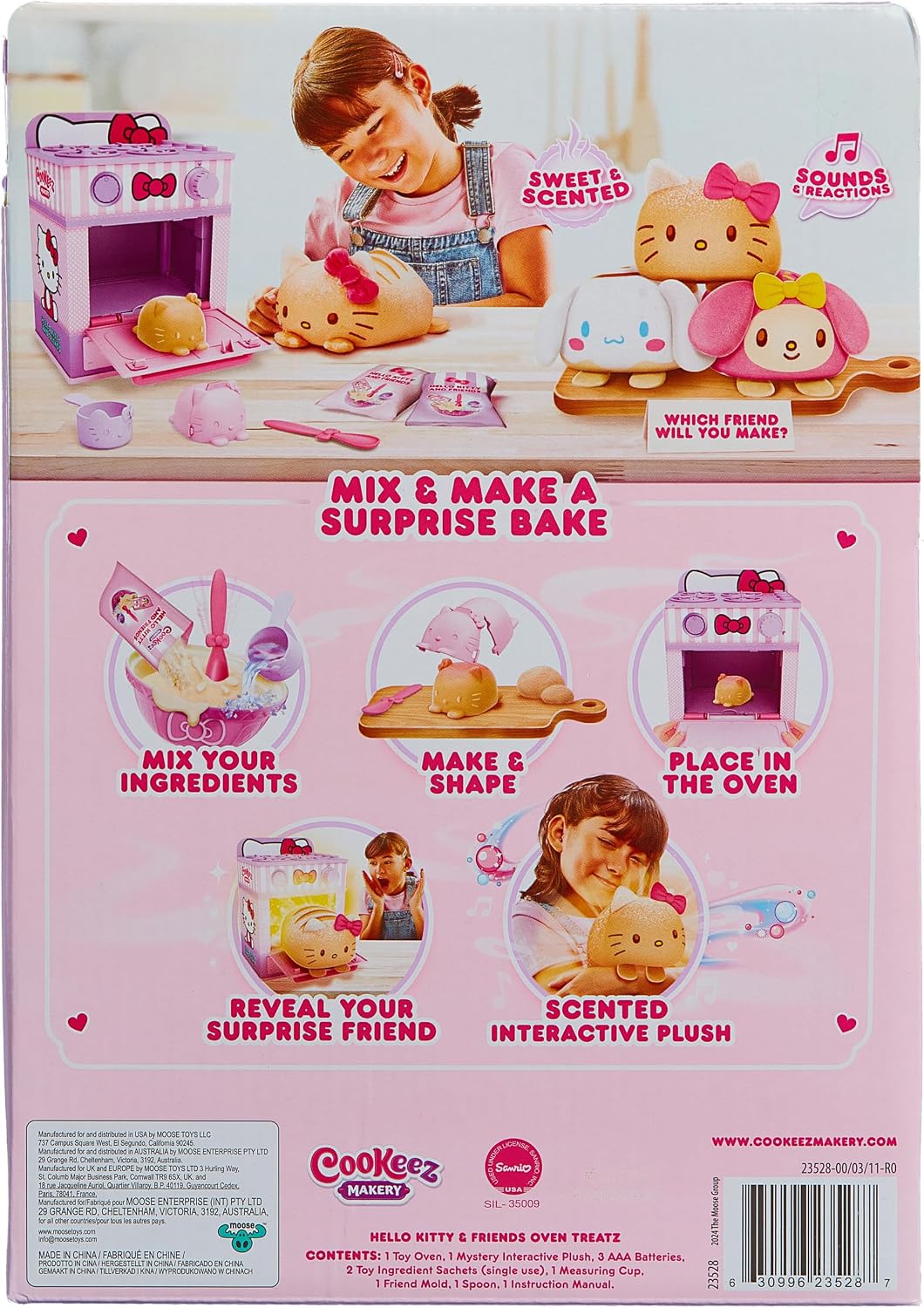 Cookeez Makery Hello Kitty & Friends - Juego de horno - Juguete...