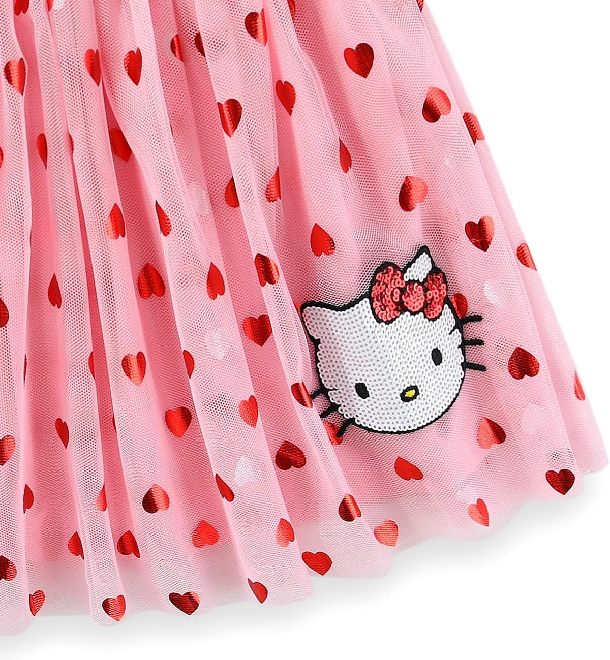 Hello Kitty Sanrio - Conjunto de camisa de manga corta y falda de t...