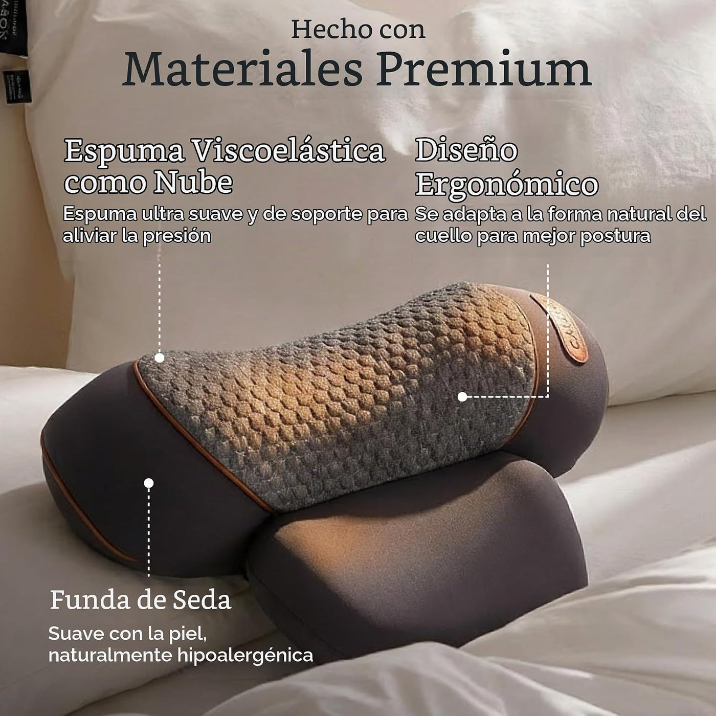CALLIXE Original TheraPillow \u2013 Almohada masajeadora de cuello...