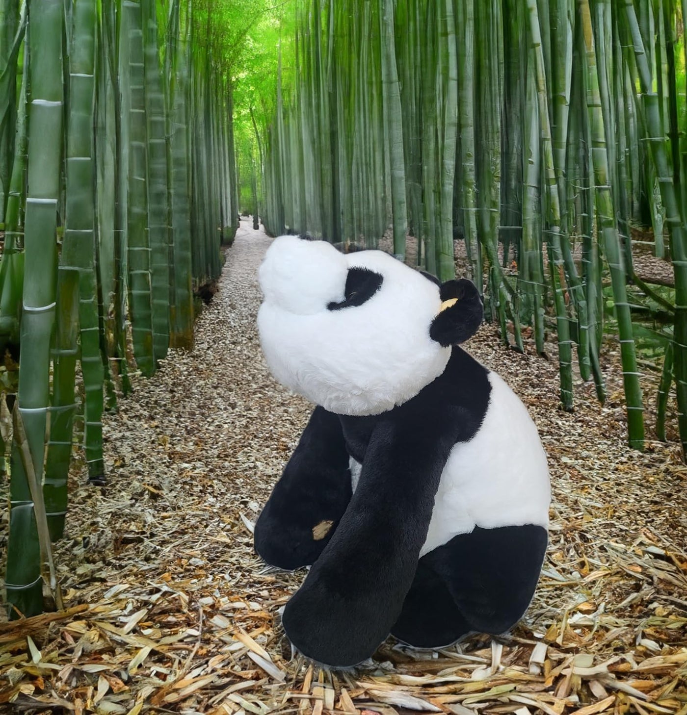 FoxVilla Animales de Peluche Ponderados de Panda de 4 libras, Anima...