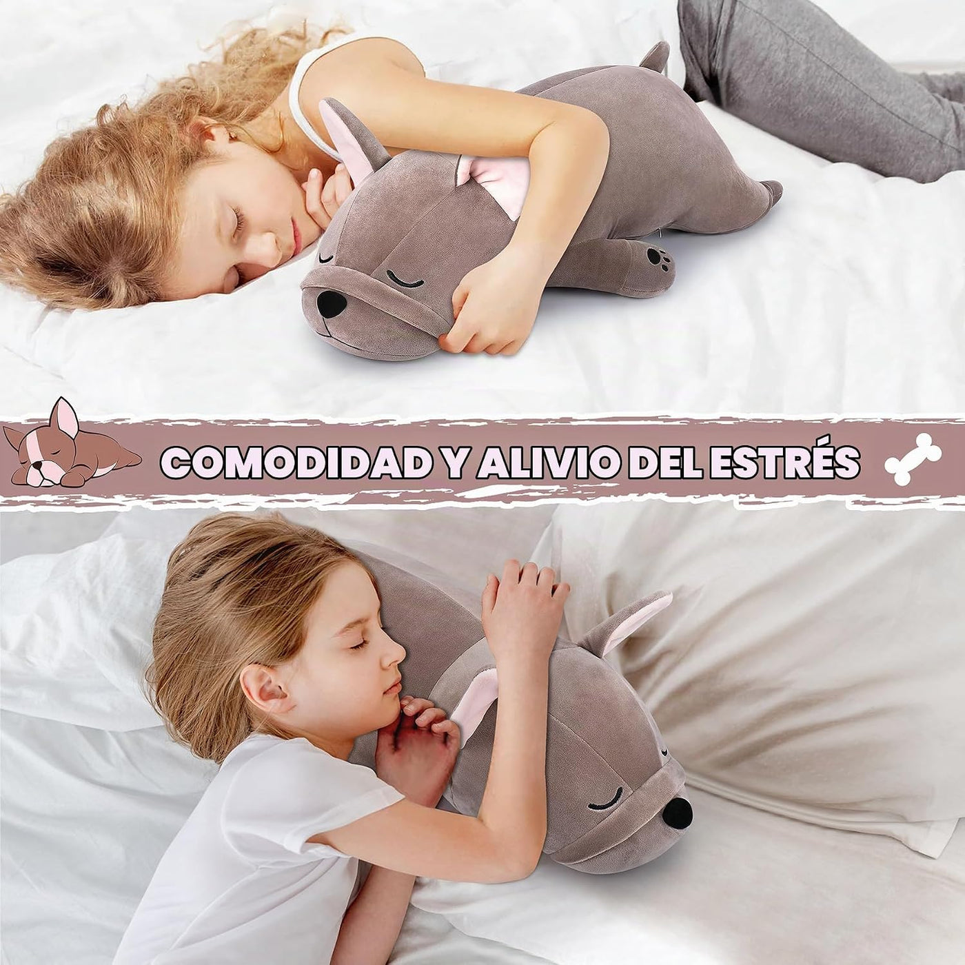 Auspicious beginning Peluche Relleno de Bulldog Francés Grande de 1...