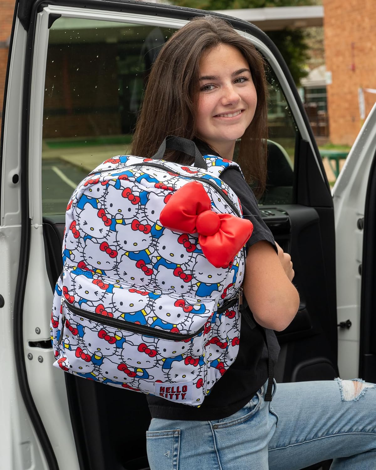 AI ACCESSORY INNOVATIONS - Mochila Hello Kitty para niñas, mochila...