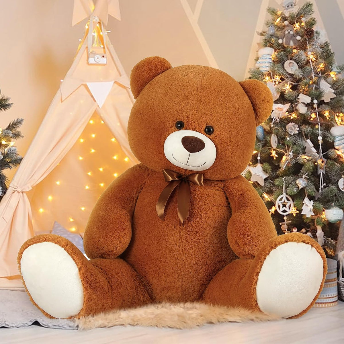 MaoGoLan Oso de peluche gigante de 47 pulgadas de 4 pies, gran anim...
