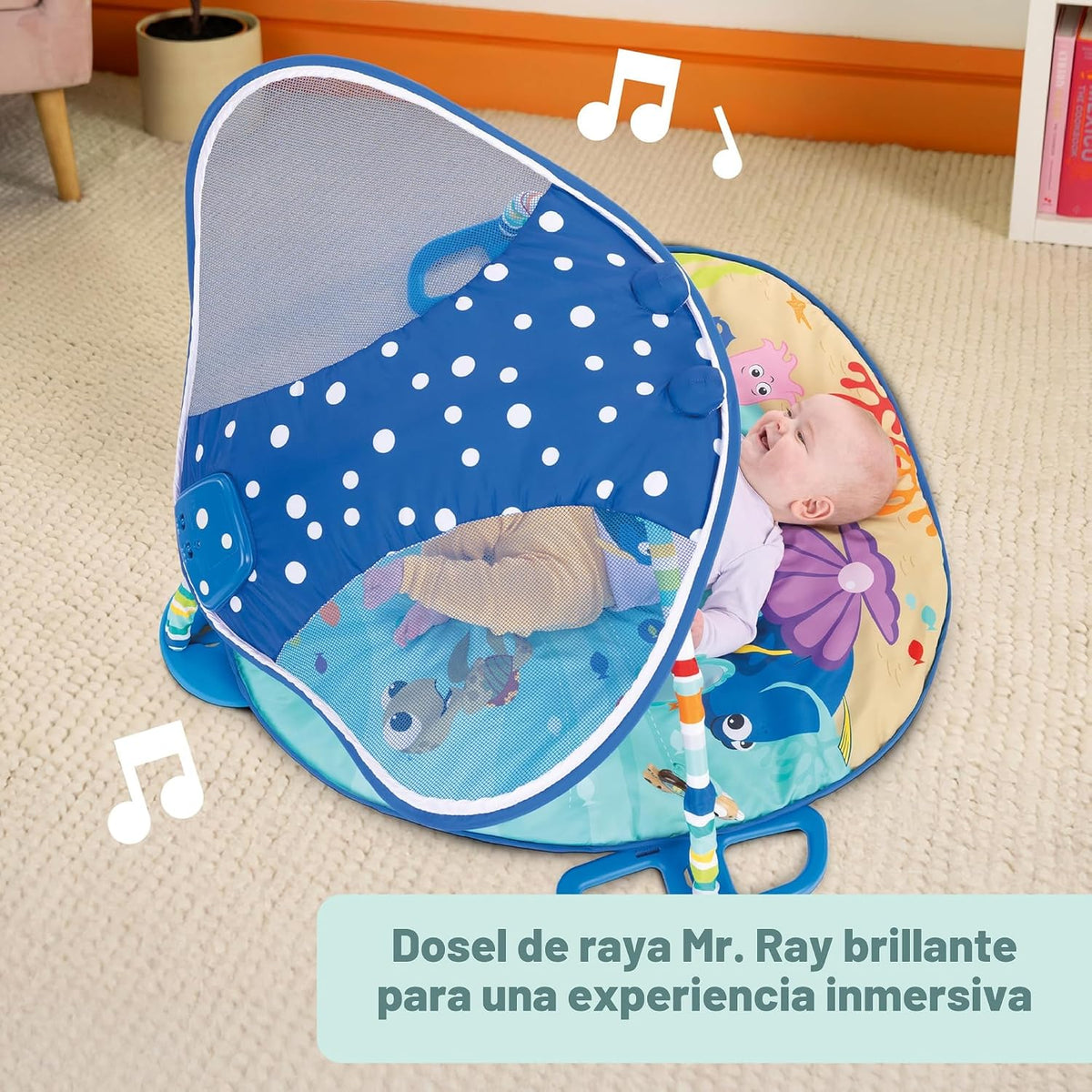 Bright Starts Disney Baby Buscando a Nemo Gimnasio de luces y músic...
