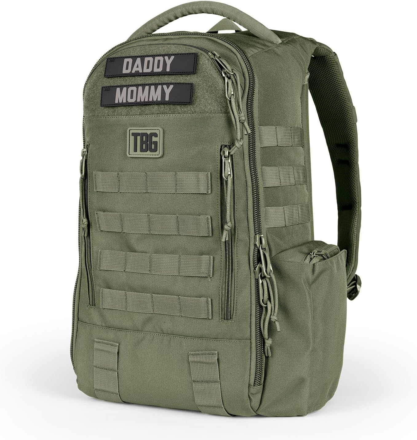 Tactical Baby Gear Daypack Mochila Táctica de Pañales para Papás -...