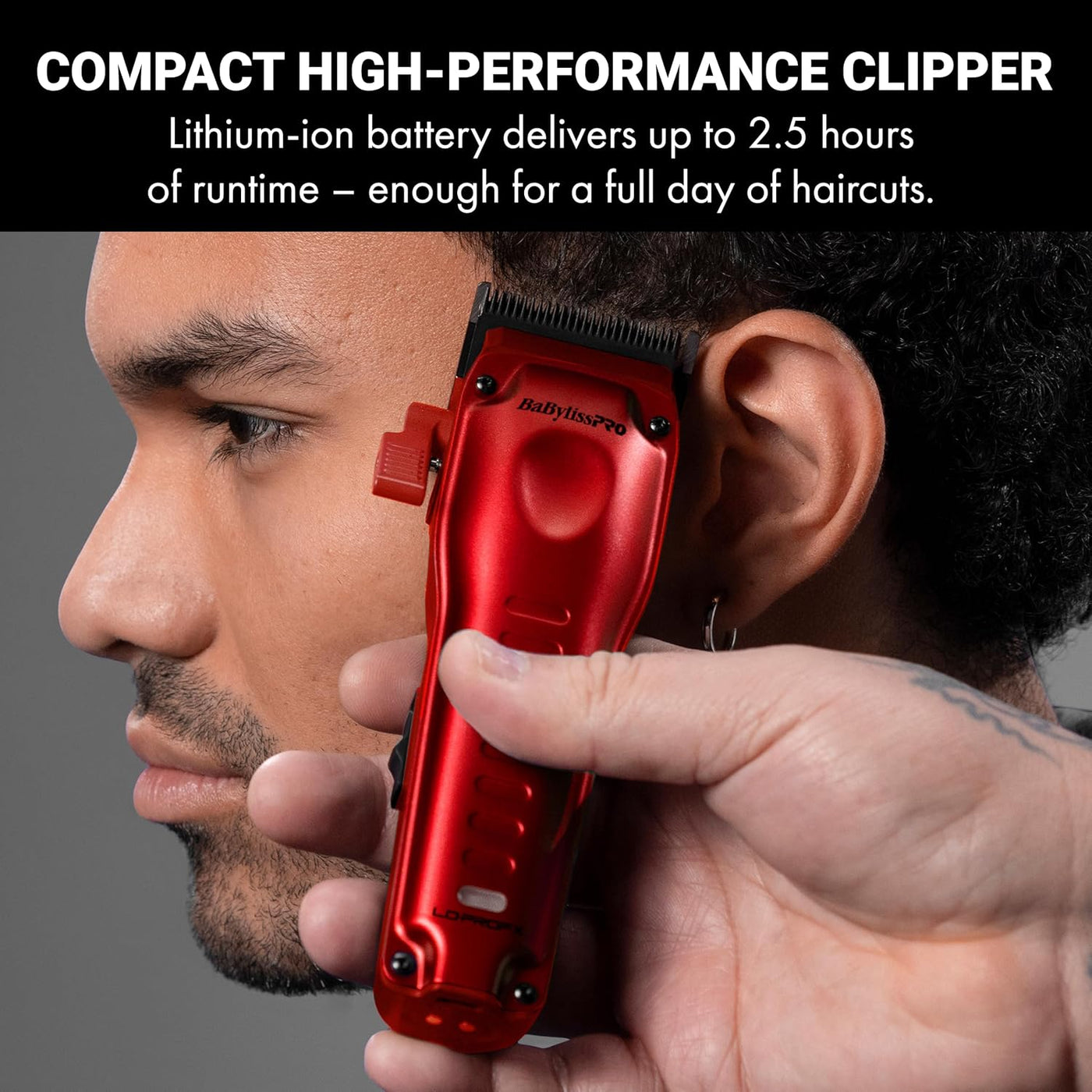BaBylissPRO Cortadora compacta LO-PROFX de alto rendimiento para ca...