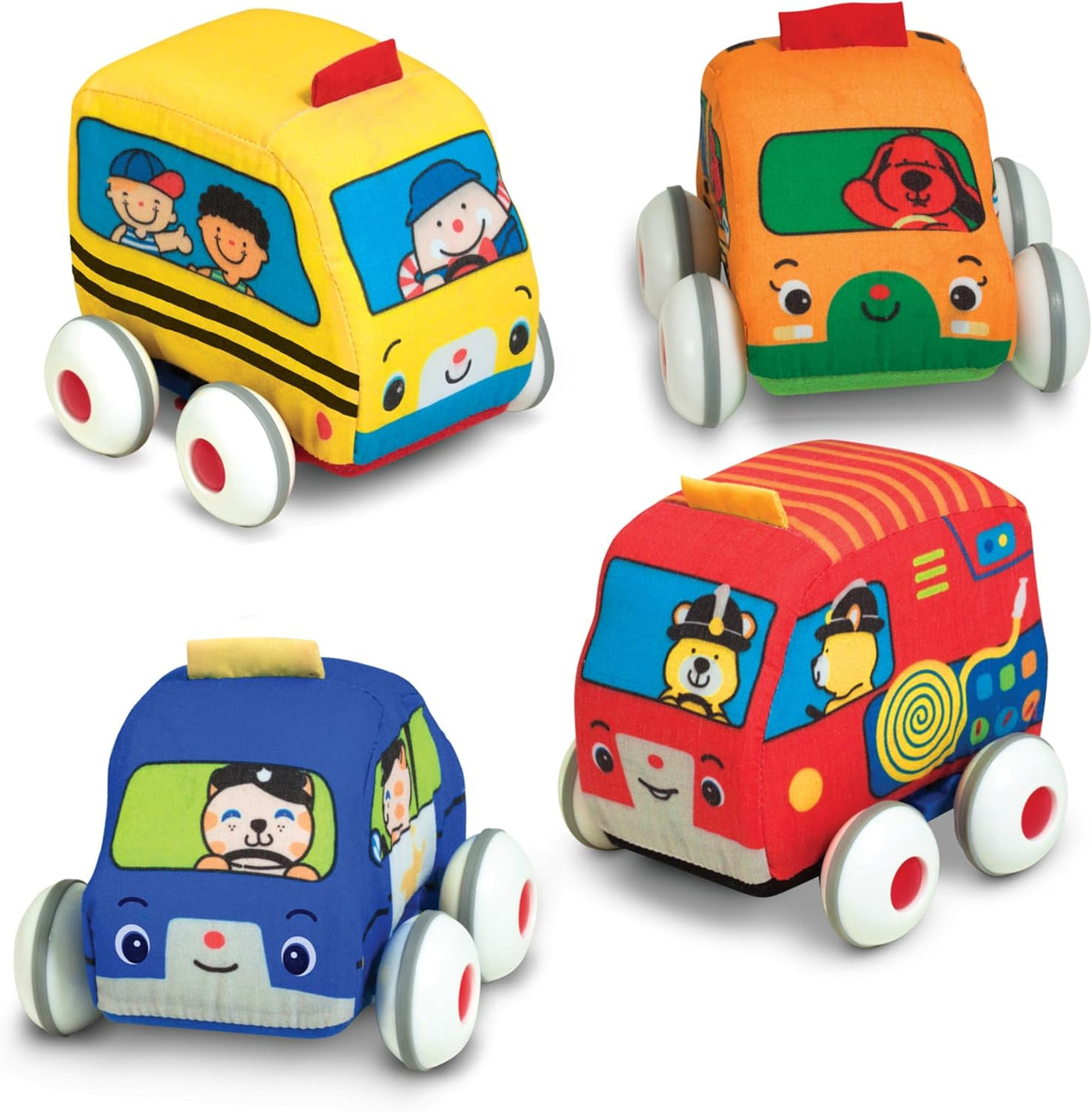 Juego de coches con cuerda hacia atrás para niños Melissa & Dou...