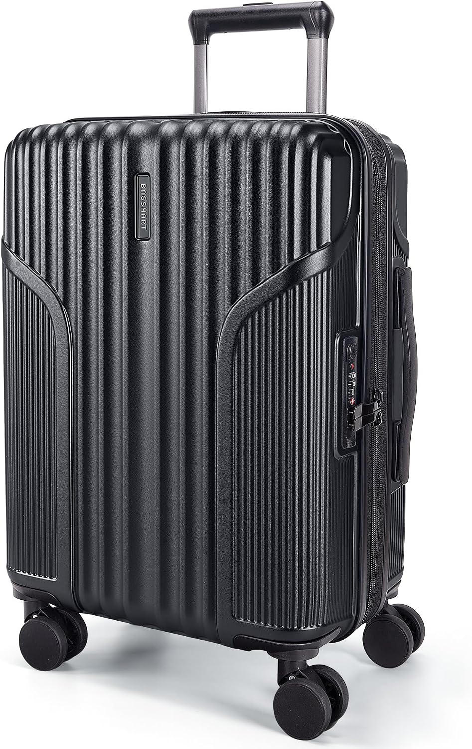 BAGSMART - Maleta de mano 22 x 14 x 9 aprobada por aerolíneas, male...