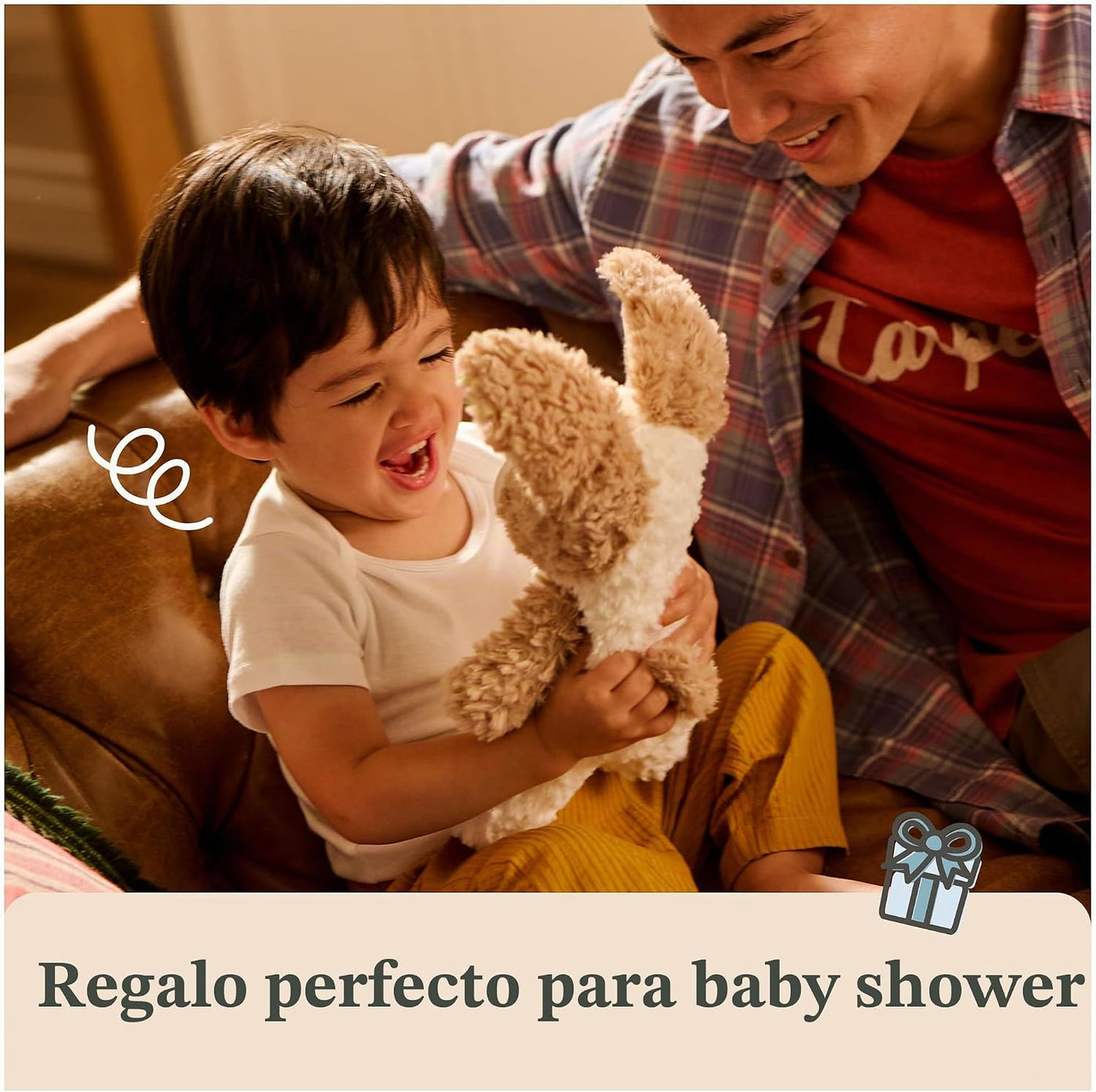 GUND Muñeco de peluche Baby Peek-a-Boo Peeki Puppy, animal de peluc...