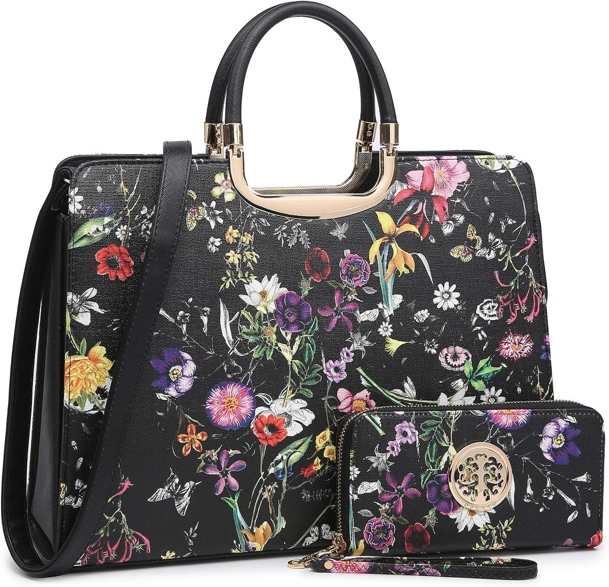 Bolso de mano para mujer con asa superior, bolso de hombro, bolso t...