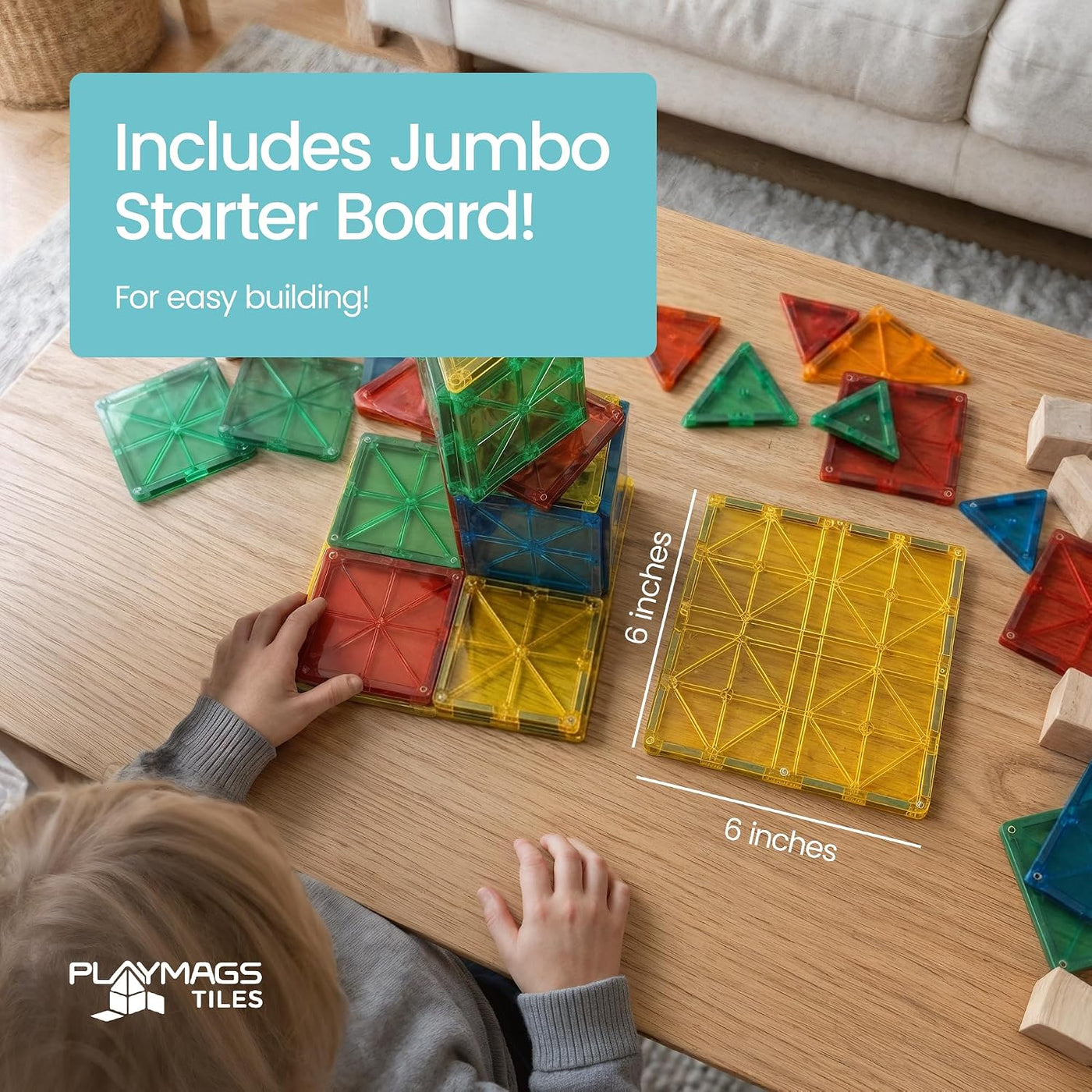 Playmags Azulejos Magnéticos para Niños