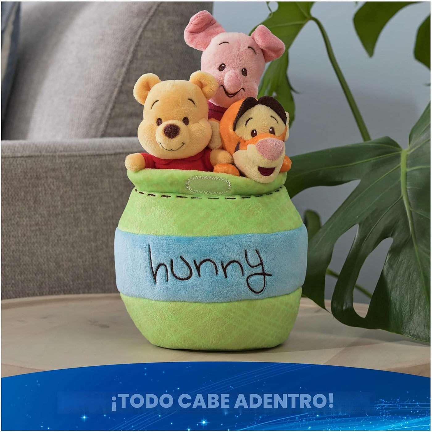 GUND Disney Winnie the Pooh - Juego de 4 piezas de juguetes sensori...