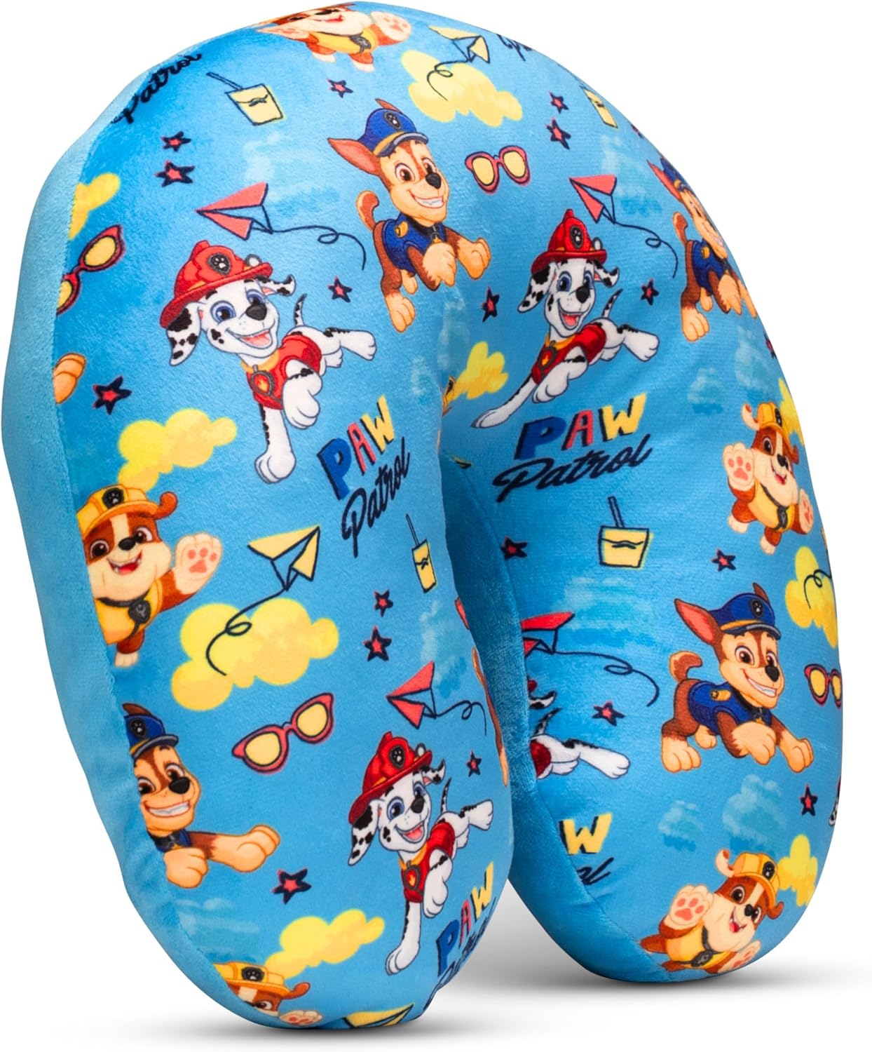 Paw Patrol - Almohada de cuello para niño, accesorios de viaje súpe...