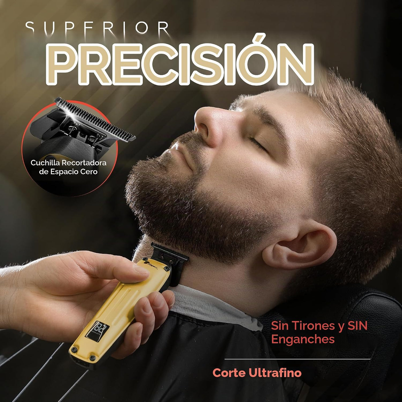 Fagaci Cortadora de pelo profesional para hombres, kit de peluquerí...
