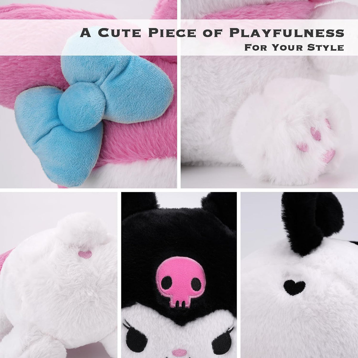 Juju Black Peluche Kawaii (12 pulgadas) - Lindo Animal de Peluche K...