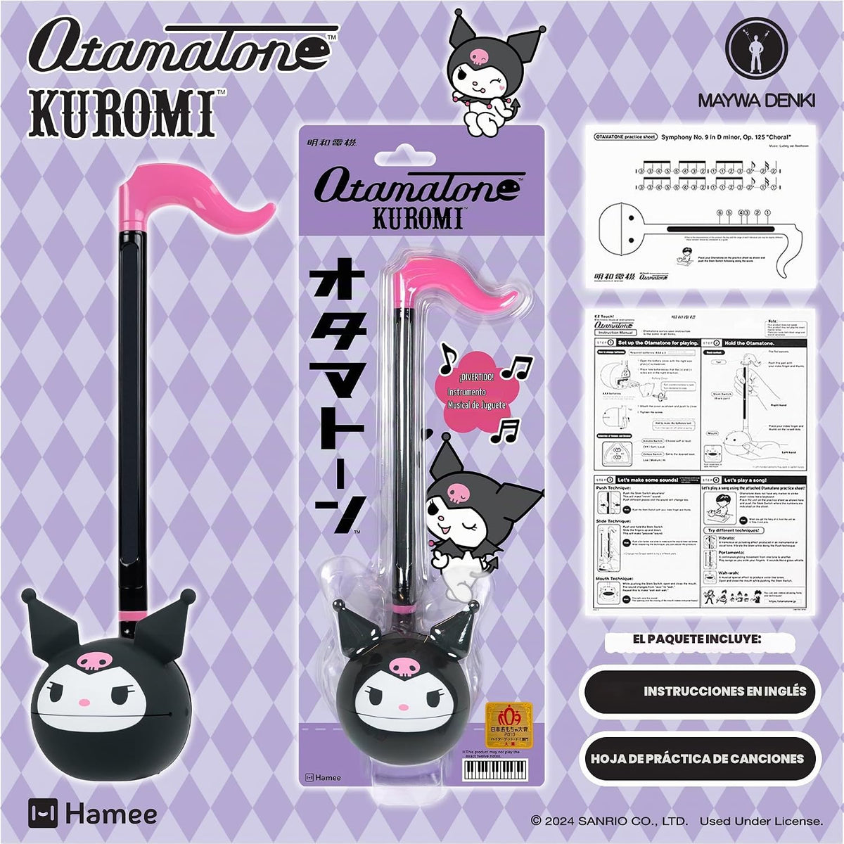 Otamatone Sanrio Sintetizador Japonés Instrumento Musical Juguete -...