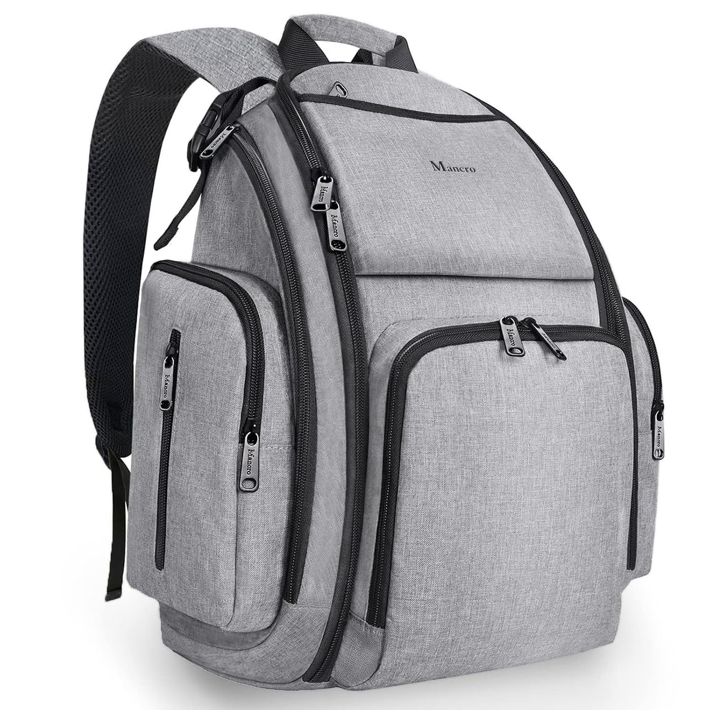 Mancro - Mochila, pañalera, Mochila para pañales para papá y mamá,...