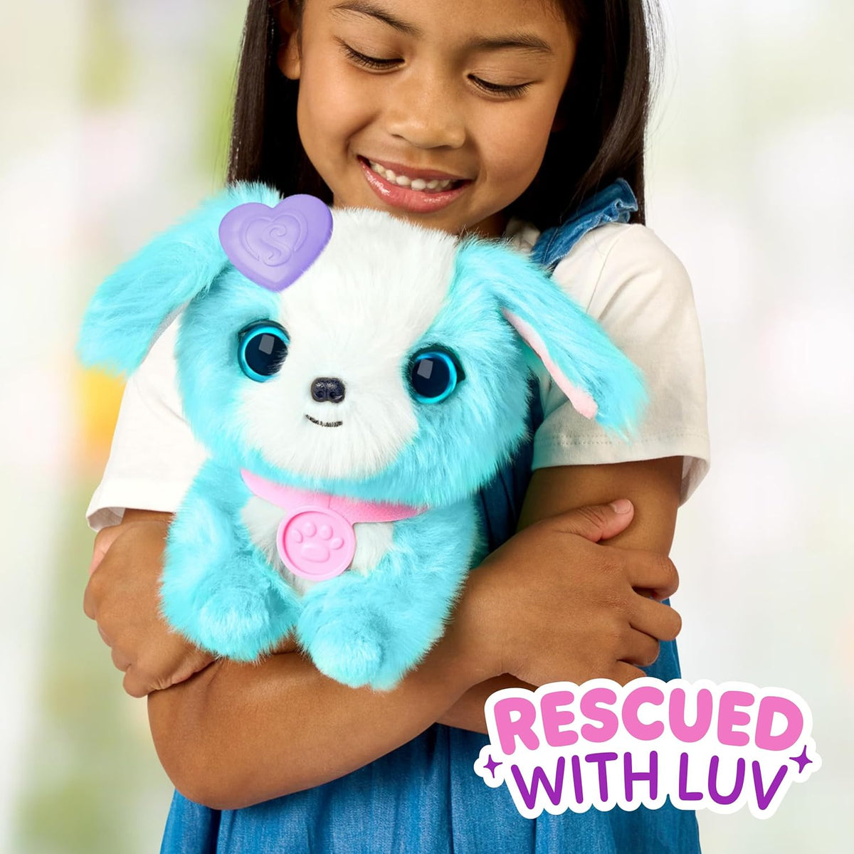 ScruffaLuvs Mascota sorpresa azul, juguete de peluche misterioso, l...