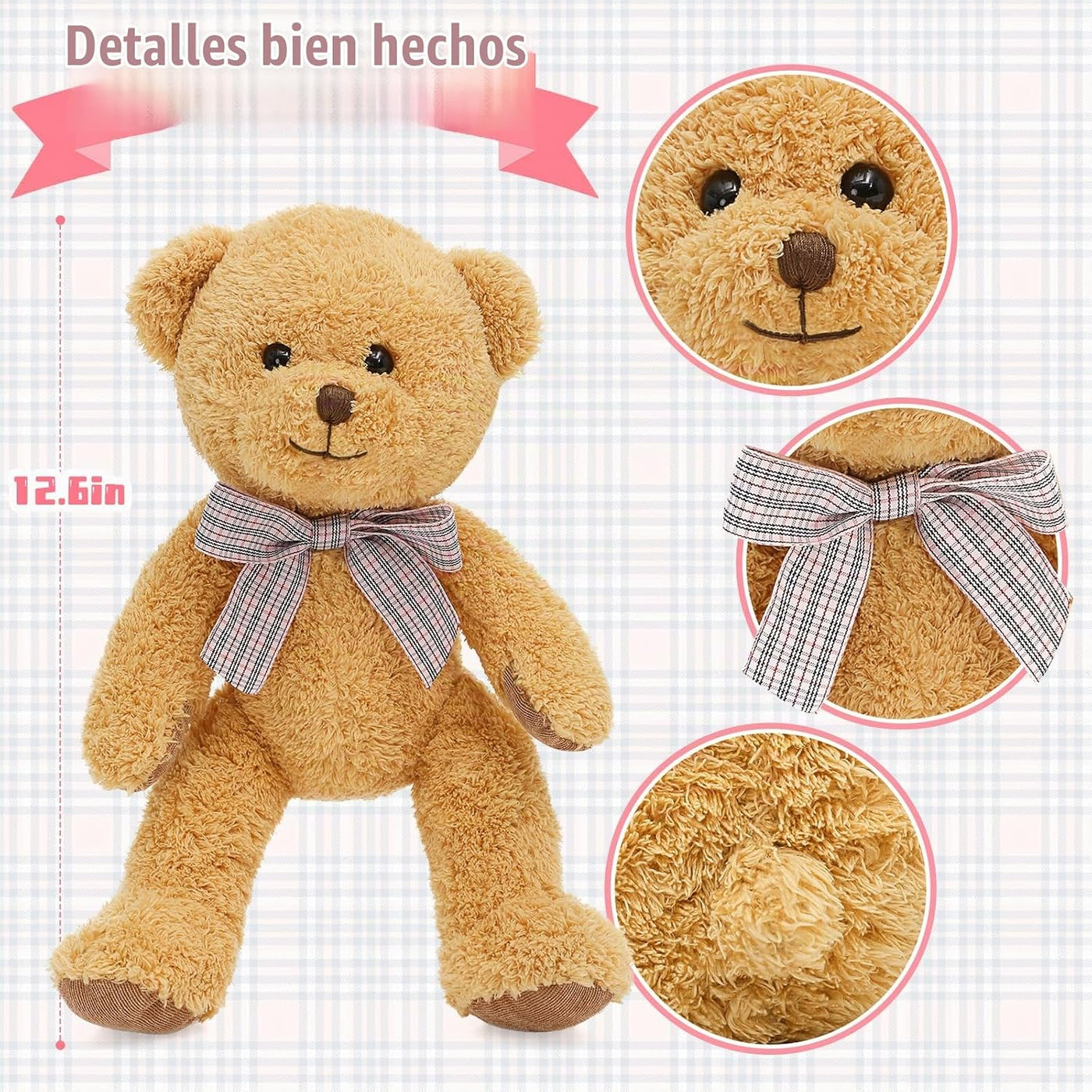 MaoGoLan Juego de animales de peluche de 13 pulgadas a granel, paqu...