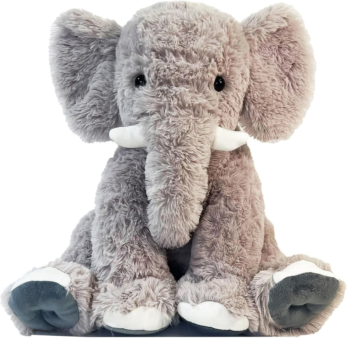 UBABER Elefante de peluche grande de 19.2 pulgadas, juguete de elef...