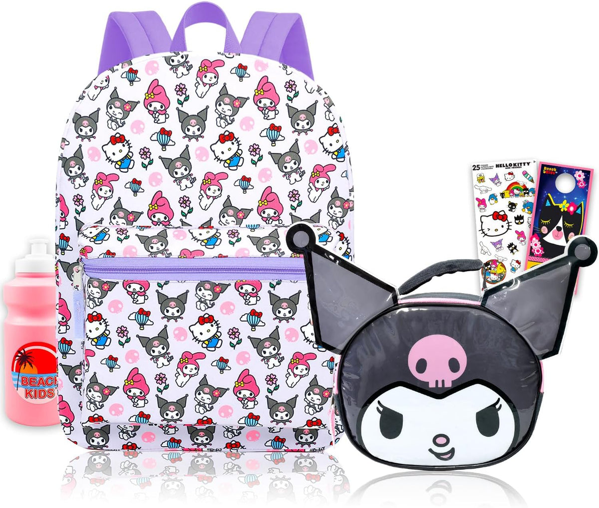 Mochila y lonchera de Hello Kitty and Friends, paquete con mochila...