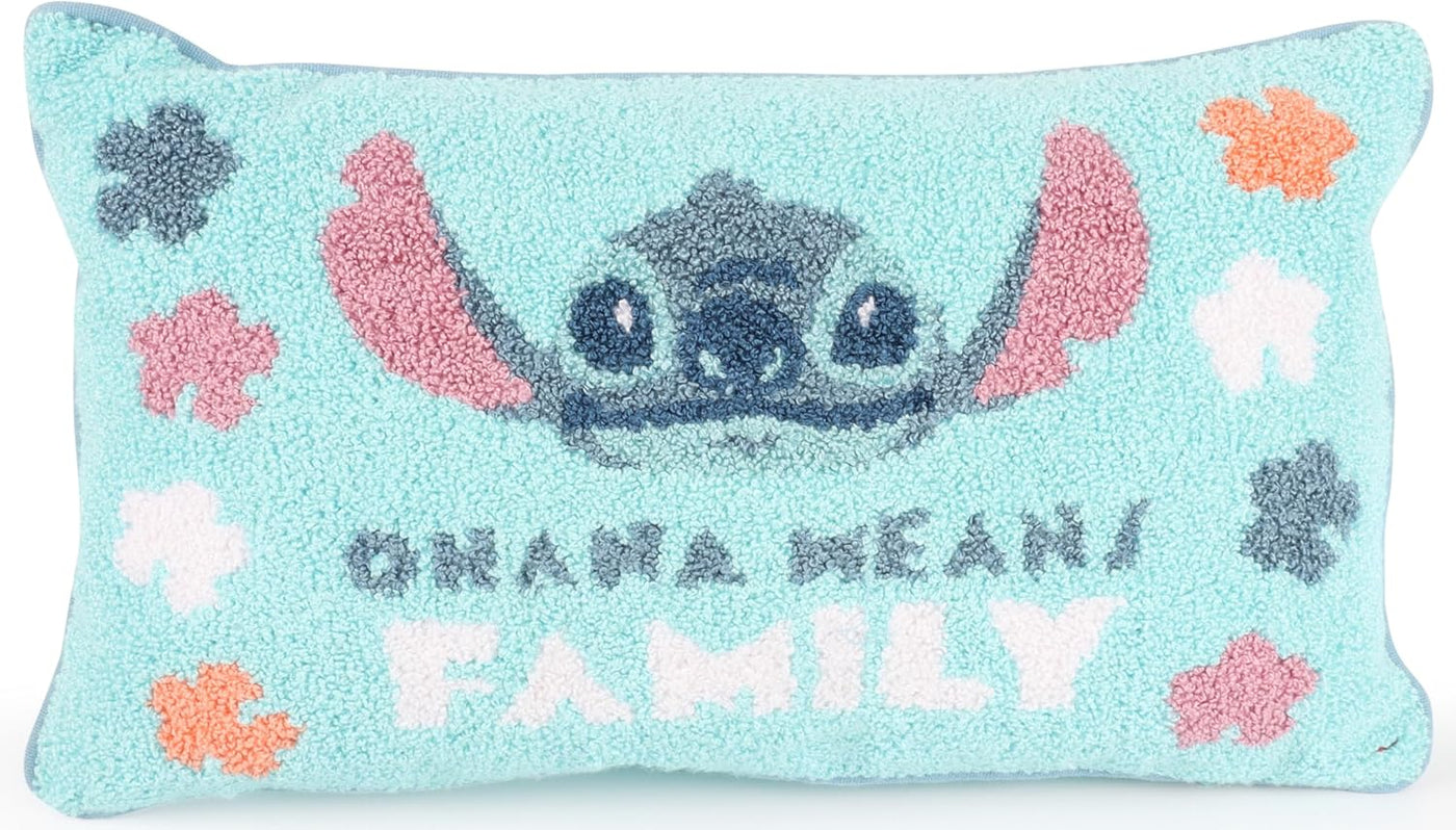 Jay Franco Needlepoint - Almohada decorativa de peluche ultrasuave...