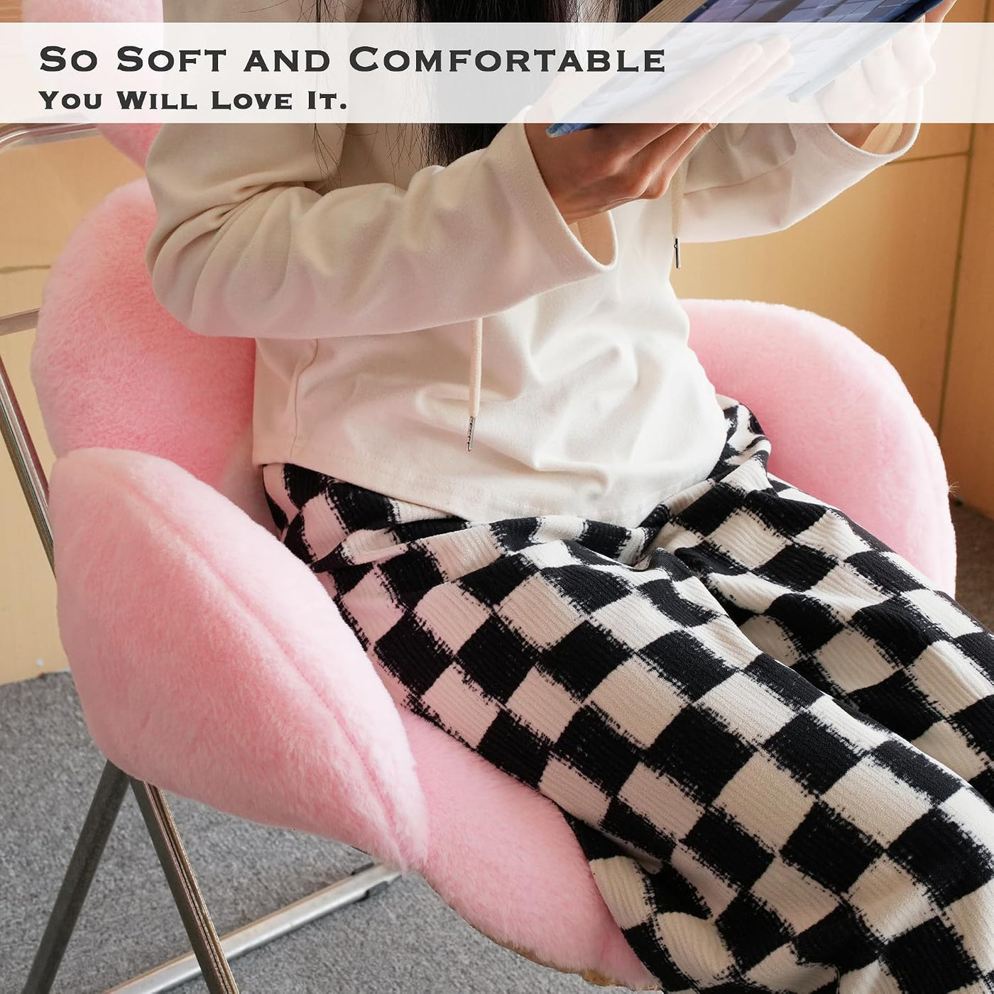 Juju - Cojín Kawaii rosa \u2013 Decoración de habitación Kawaii \u2...