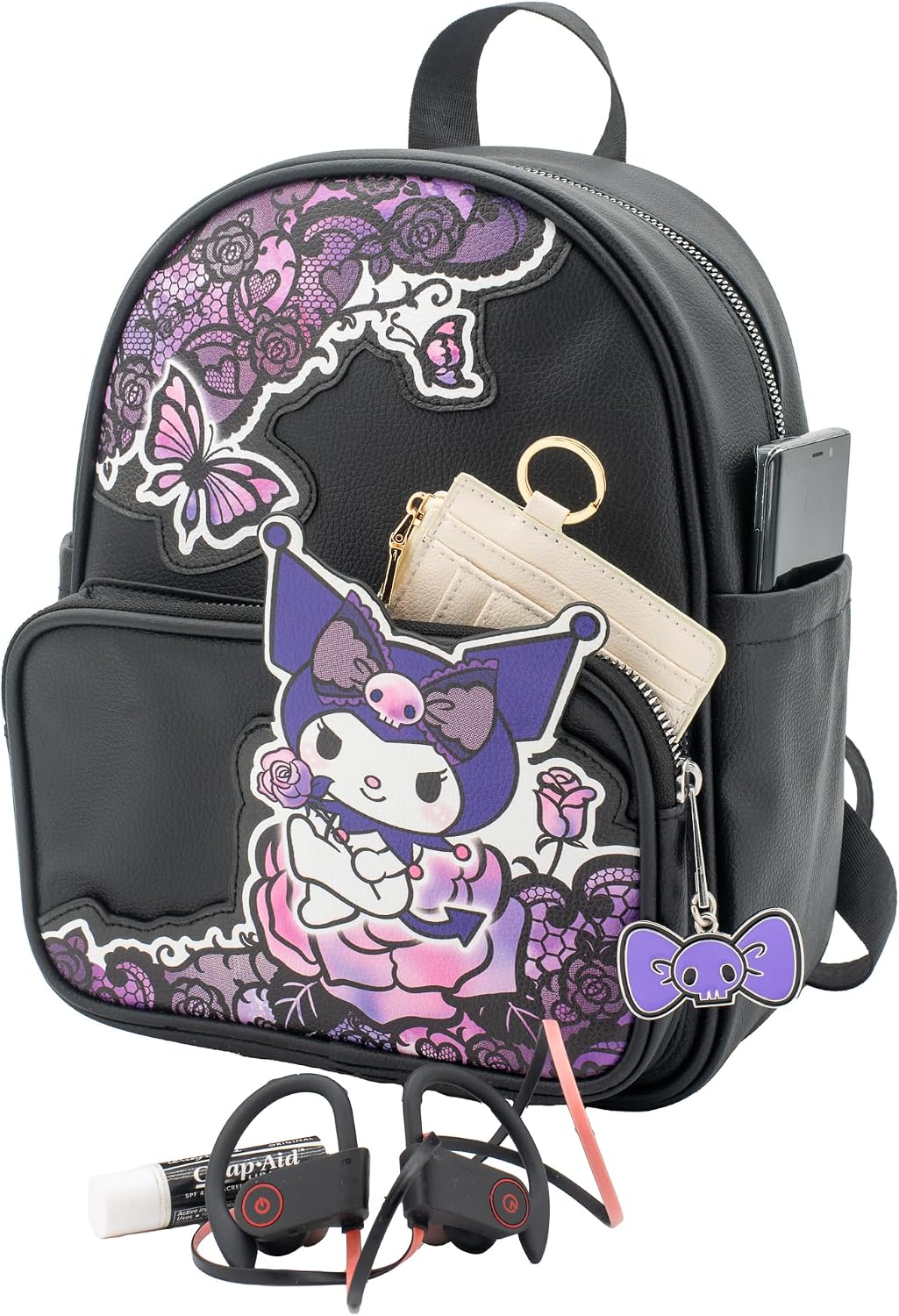 AI ACCESSORY INNOVATIONS Character Mini PU Mochilas Monedero, Bolsa...