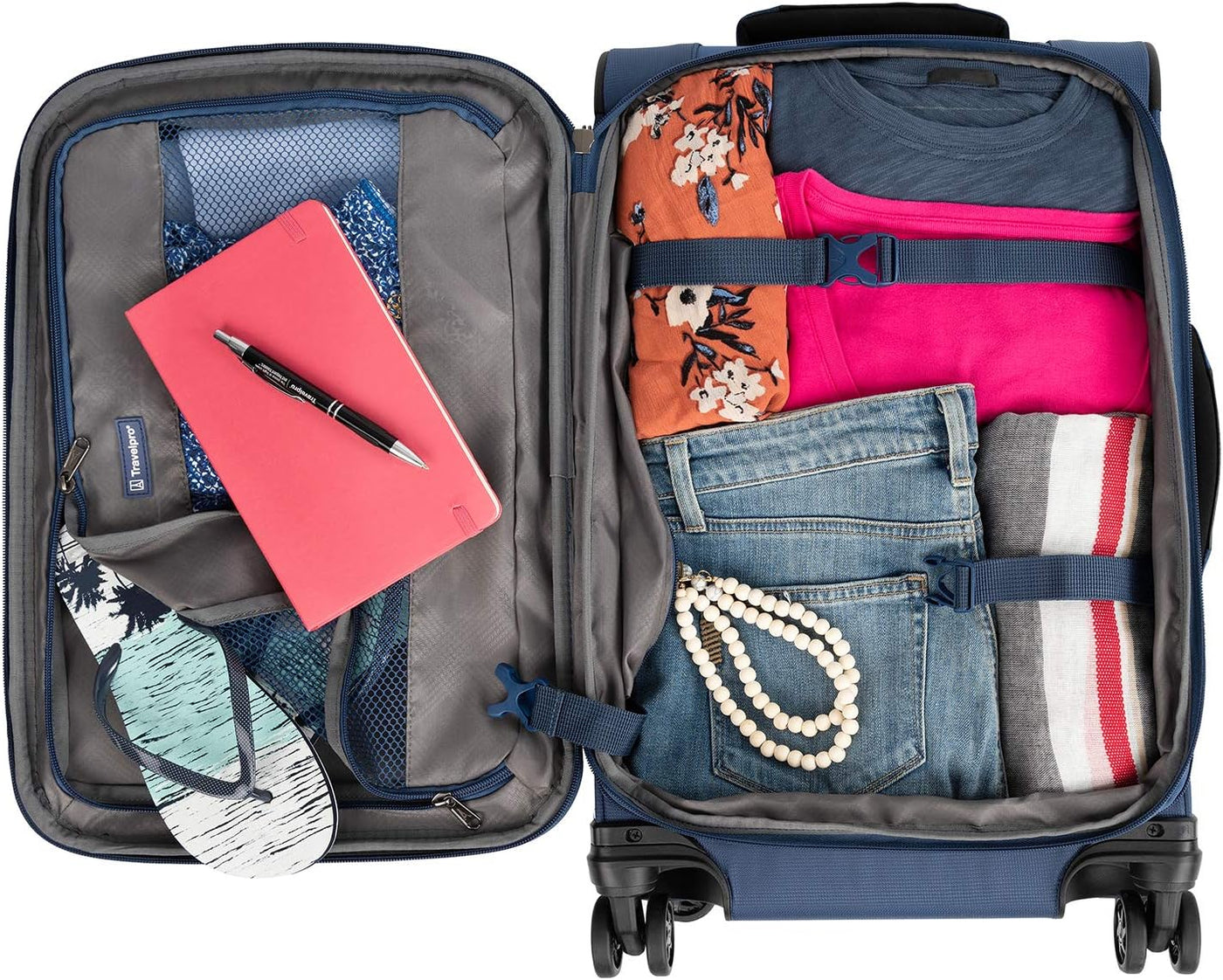 Travelpro Tourlite Softside Equipaje Expandible con 4 Ruedas Girato...
