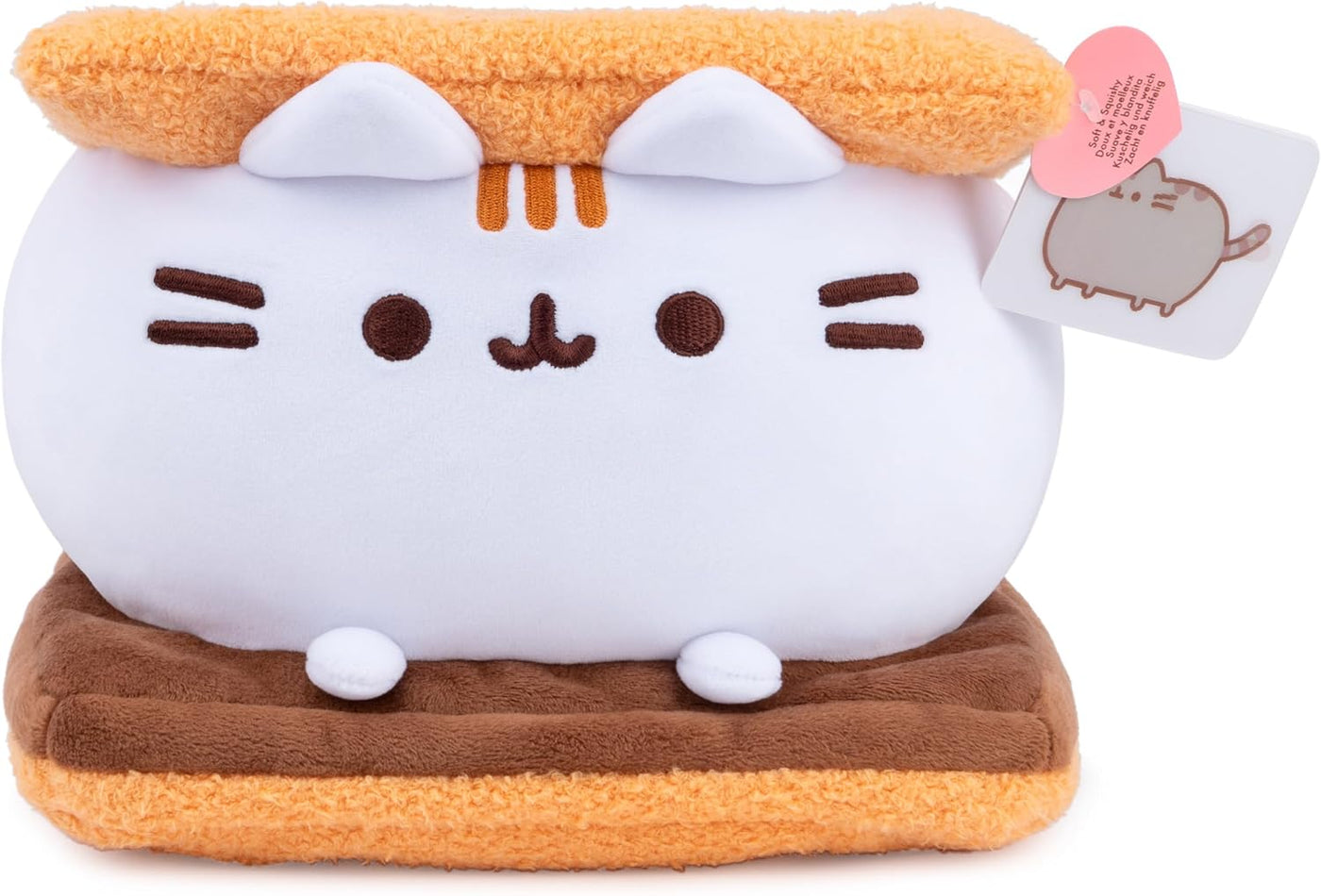 GUND Pusheen S'Mores Squisheen - Juguete de peluche blando de 1...