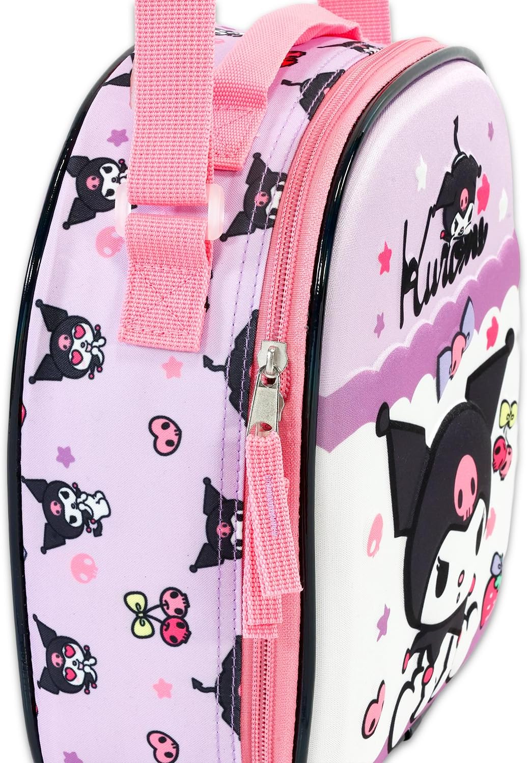 SANRIO Kuromi - Lonchera para niñas, paquete de lonchera aislada y...