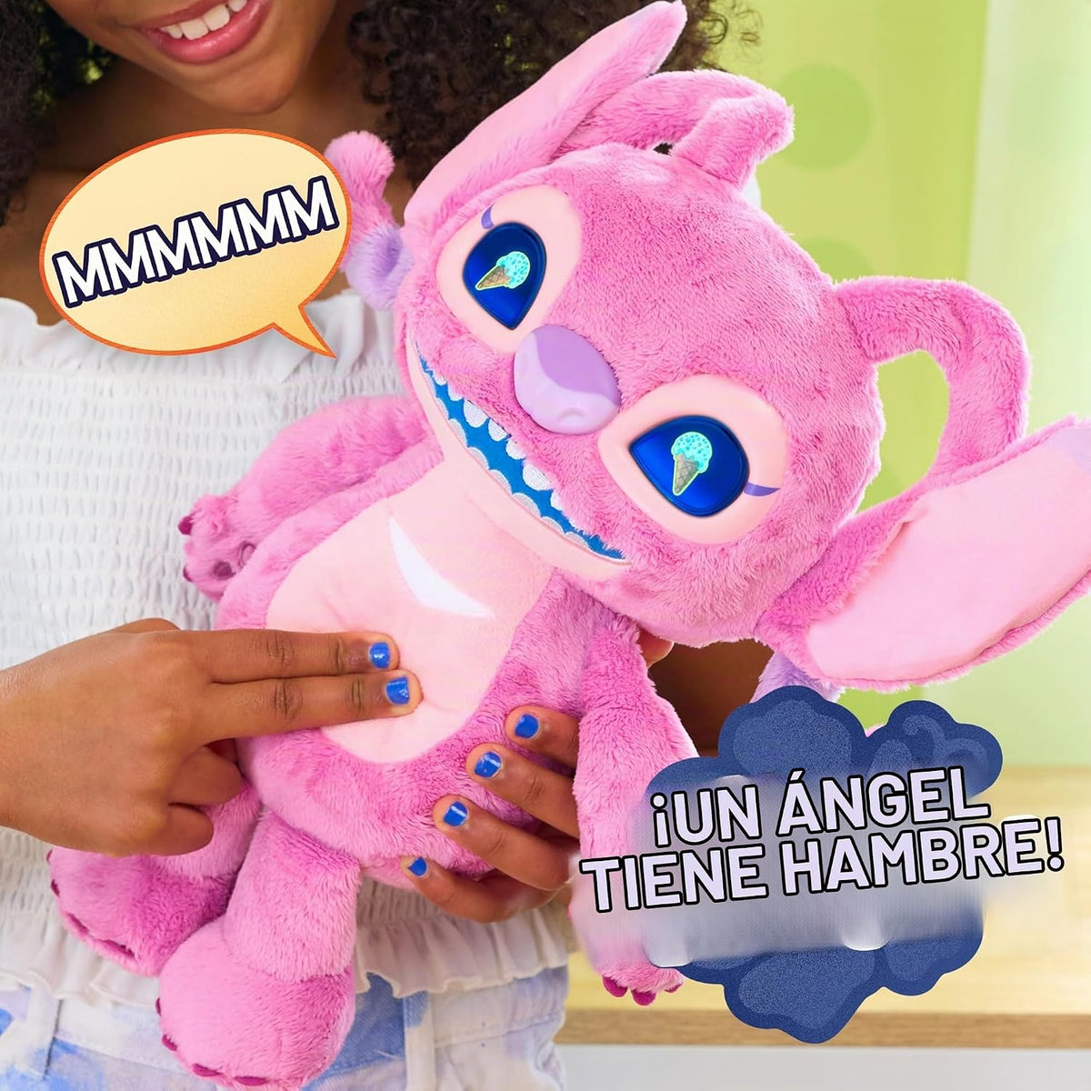 Peluche interactivo Disney Stitch Angel Many Moods, más de 50 sonid...