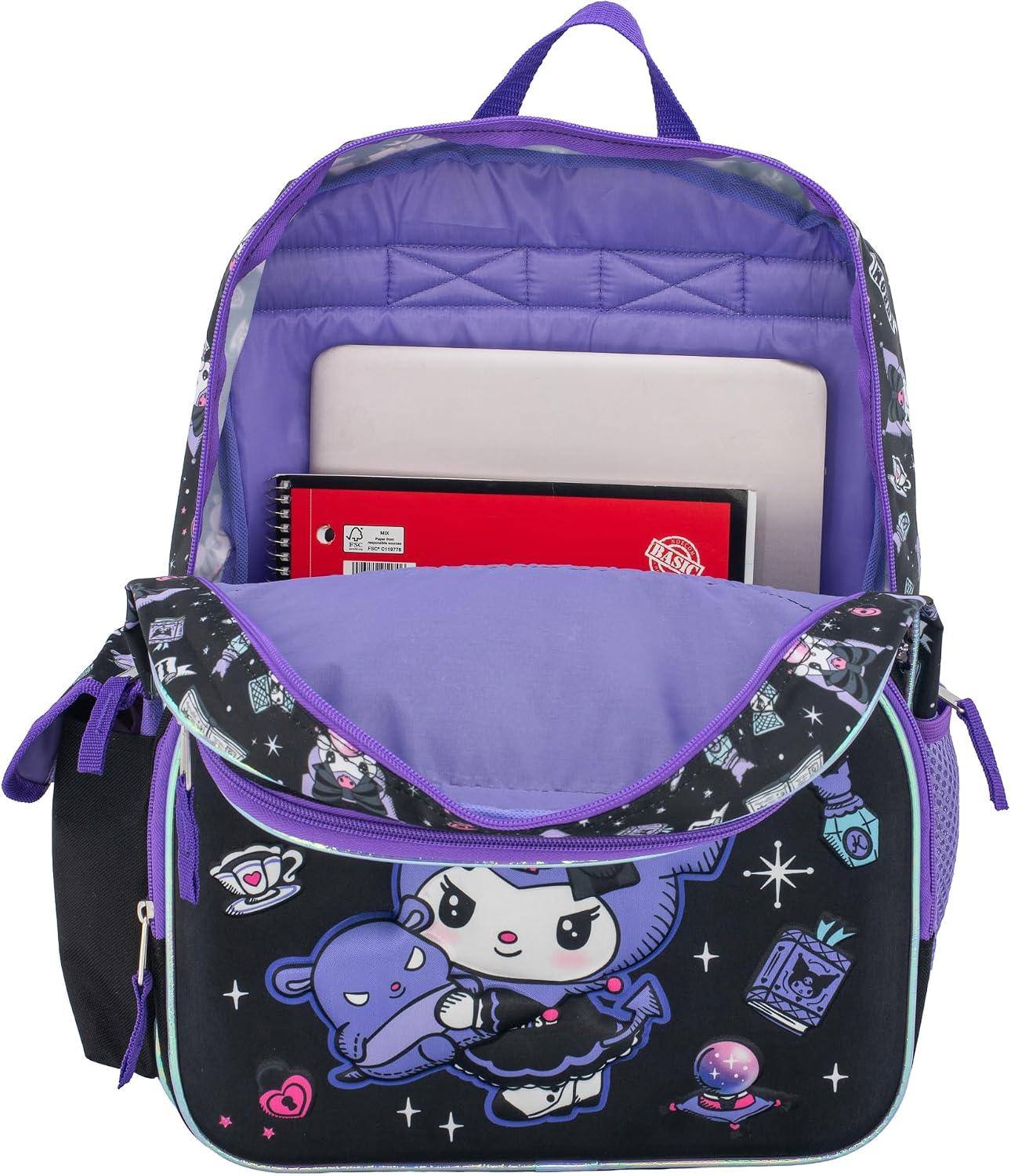 AI ACCESSORY INNOVATIONS Mochila para niños, Kuromi, Estándar