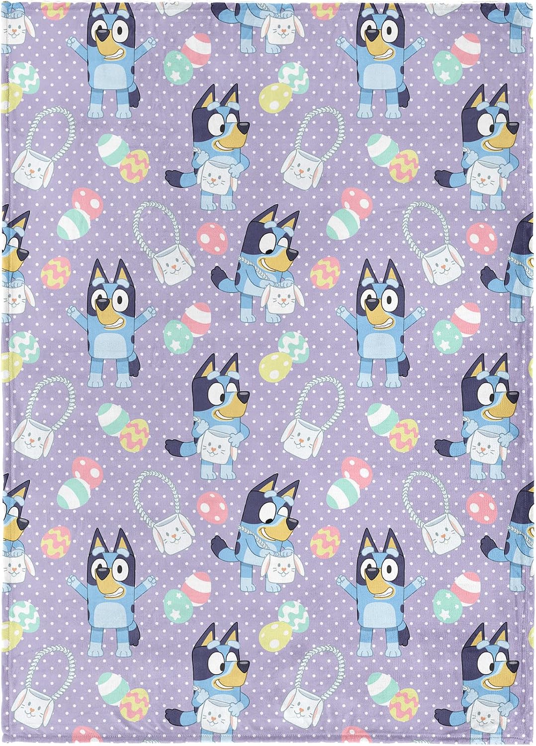 Northwest Bluey Bunny - Manta de gran tamaño de seda táctil, ultras...