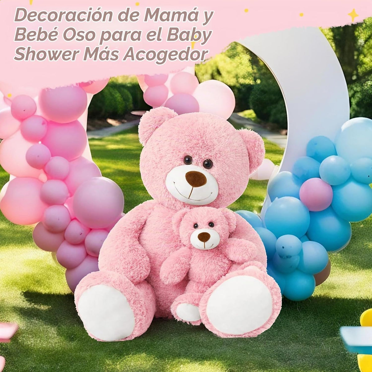 Muiteiur Oso de Peluche Gigante Animal de Peluche, Lindo Oso Mamá y...