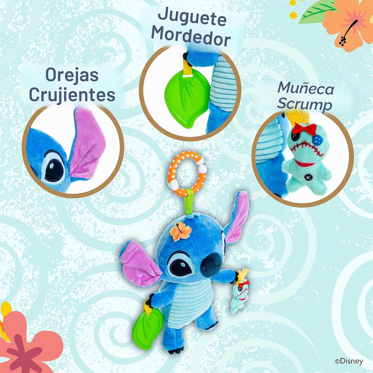 Disney Baby Lilo & Stitch - Juguete de actividades Stitch On Th...