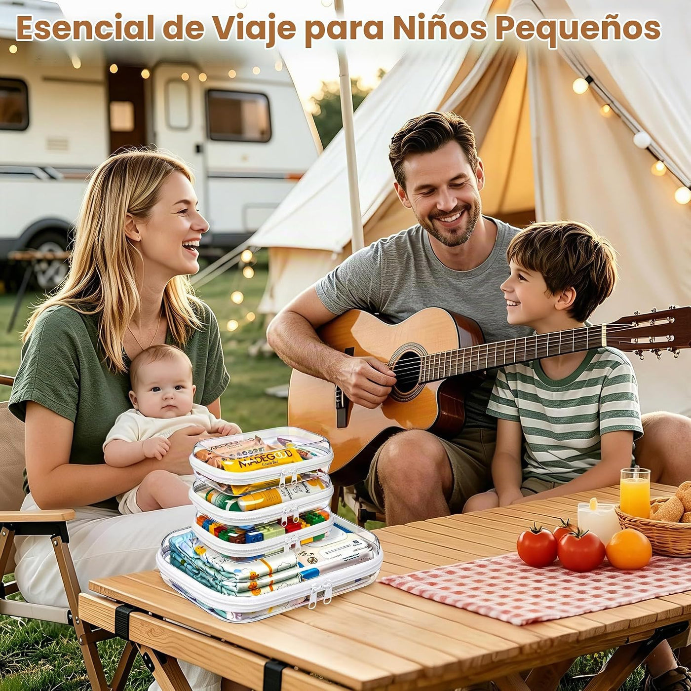 Bolsas organizadoras para pañales, fundas rígidas transparentes con...