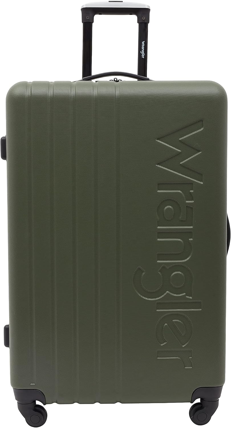 Juego de maletas Wrangler Quest, Verde oliva