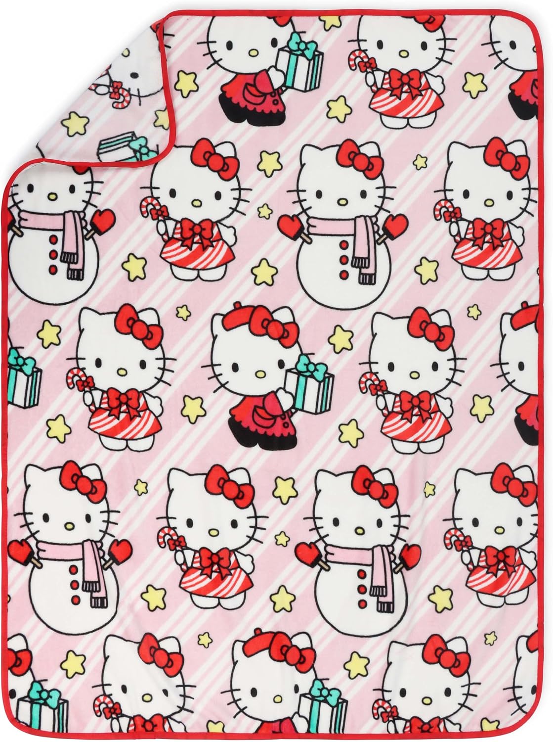 Jay Franco Hello Kitty - Juego de Navidad Nogginz de 12 pulgadas y...