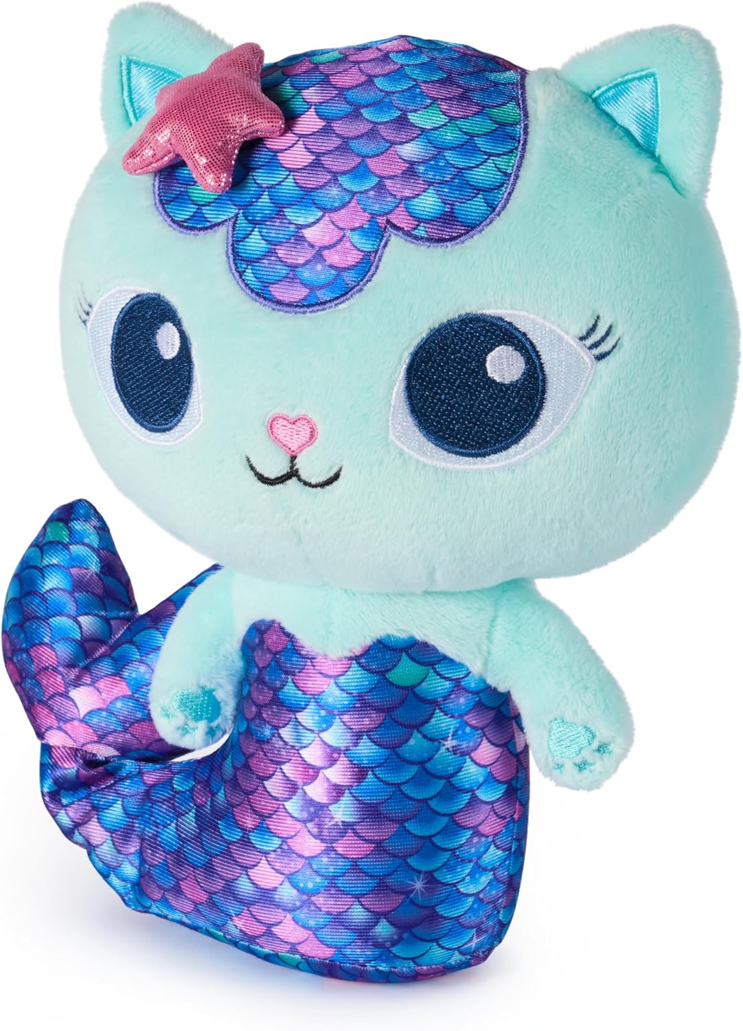 Gabby's Dollhouse, Fin-Tastic Mercat Premium - Juguete de peluc...