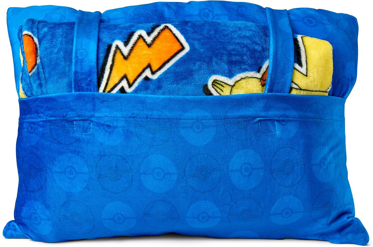 Northwest Pokémon Pika Pika Pikachu - Manta de felpa de 50 x 60 pul...