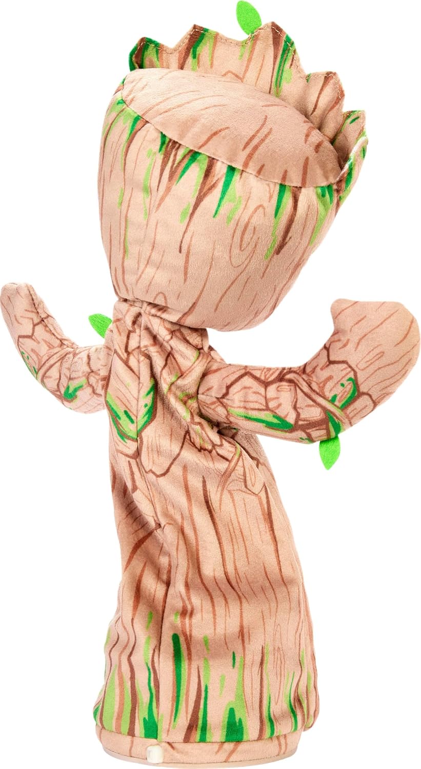 Mattel Marvel Peluche, Groot Bailarín con Habilidad de Hablar en In...