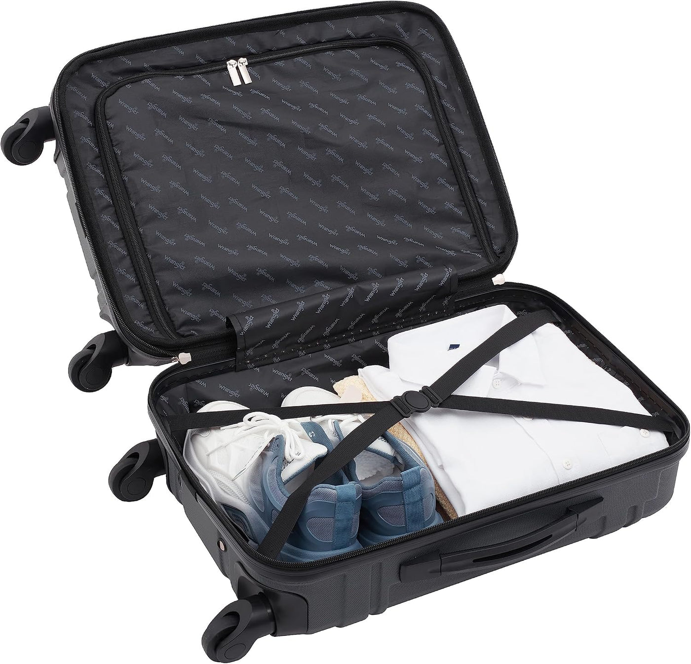 Equipaje rígido Wrangler Astral, maleta de 20 pulgadas para equipaj...